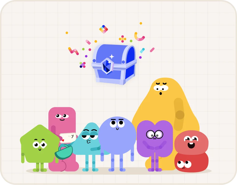 Illustration system: the character set that guides students through the roadmap